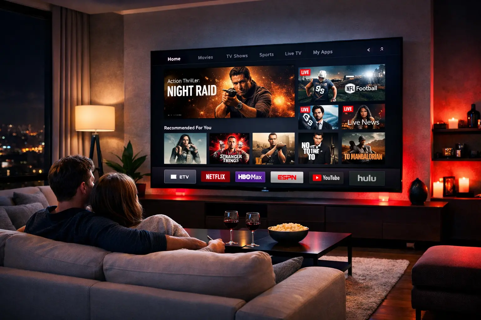 AOCP IPTV - Entretenimento 4K